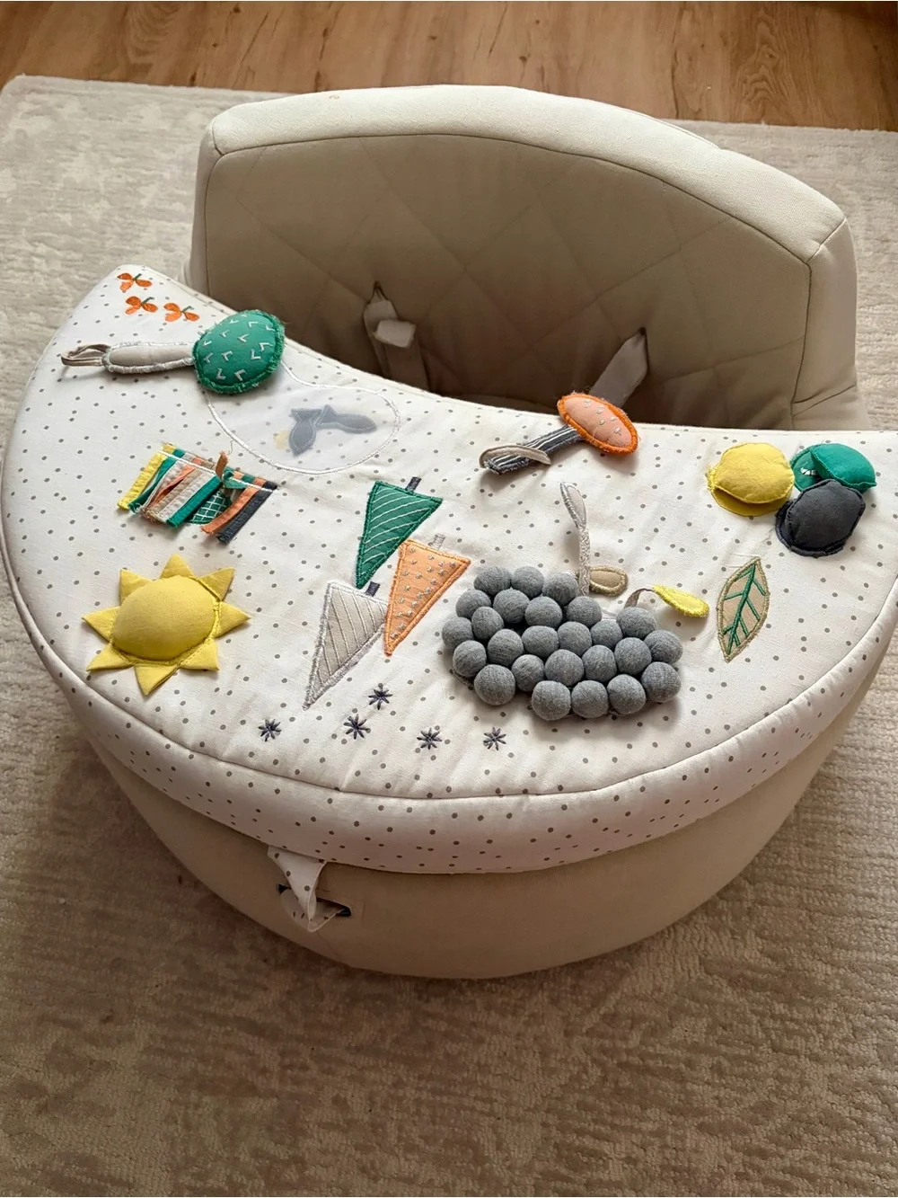 Crate & Kids Busy Baby Activity Chair, Floral Garden